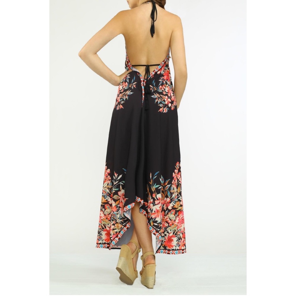 NEW Flying Tomato Halter Maxi Handkerchief Dress - Picture 6 of 6